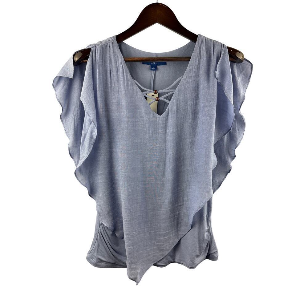 Women’s APT. 9 Medium Lilac Sleeveless Blouse